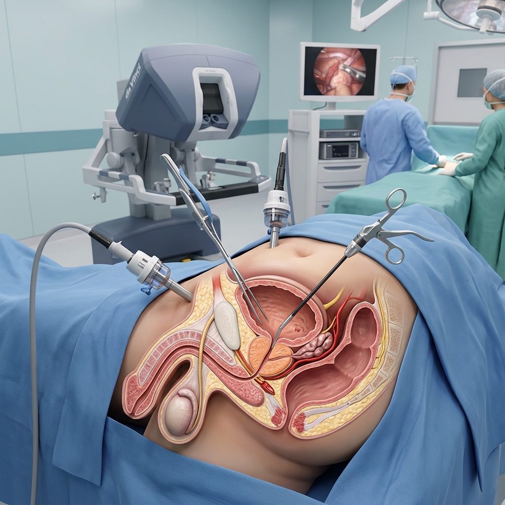 Prostatectomia laparoscopica